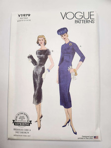 Vogue Patterns V1979 Misses Dresses FAB FABRICS
