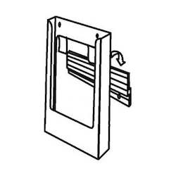 Portrait DLE Brochure Holder With Clips