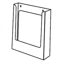 Portrait A5 Brochure Holder Without Clips
