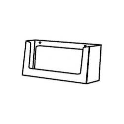 Landscape Business Card Holder Without Clips