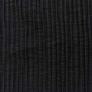 Crinkle Finish Tencel - Washed Black
