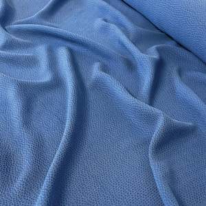 Cupro: Sandwashed Cupro Piqué - Blue