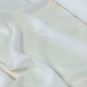 Cupro: Sandwashed Cupro Piqué - Milk