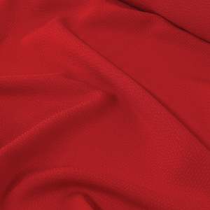 Japanese Sandwashed Cupro Piqué - Red