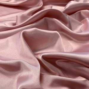 Lightweight Polyester Satin - Pink