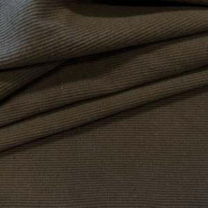 Rib: Cotton Elastane 2x2 Ribbing - Khaki