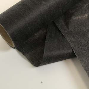 Interfacing: Midweight Fusible Vilene Interfacing - Charcoal