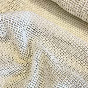 Maui Mesh Cotton Lace - White