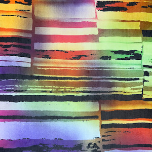Digital Printed Mesh - Lizard Purple