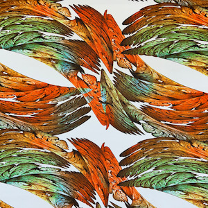 Lace: Digital Print Mesh - Kirby Wings