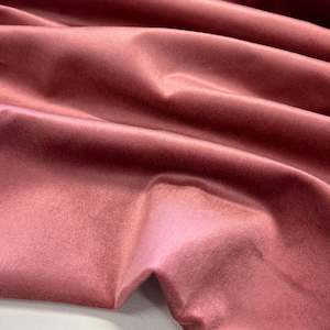 Velvet: Cotton Rayon Spandex Velveteen - Dusky