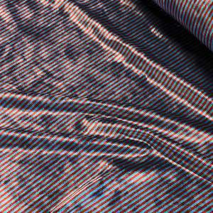 Velvet: Striped Stretch Velvet Jersey - Soul Train