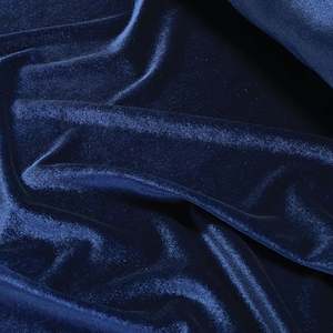 Stretch Velvet Jersey - Navy