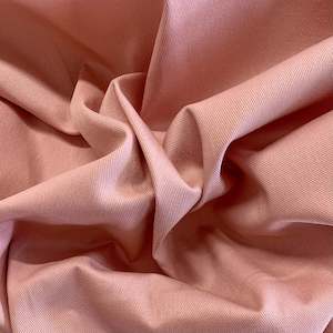 Cotton Drill: Cotton Drill - Dusky Pink