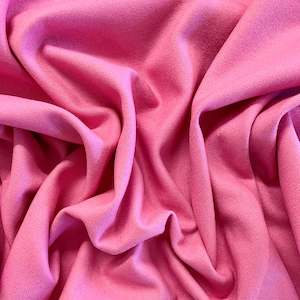 Wool Viscose Melton Coating - Candy
