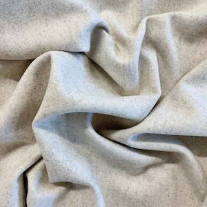 Wool Viscose Melton Coating: Wool Viscose Melton Coating - Cream
