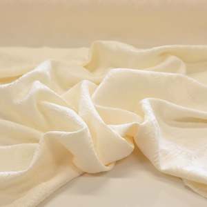 Rayon: Autumn Leaf Jacquard - Cream