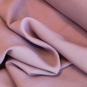 Drapey Crepe: Viscose Crepe - Rose