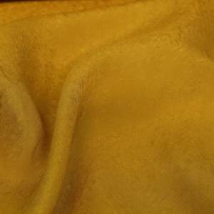 Viscose: Textured Viscose Crepe Deadstock - Mustard