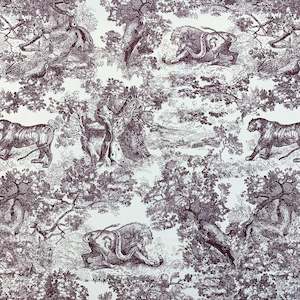 Printed Canvas: Printed Canvas - Toile de Jungle