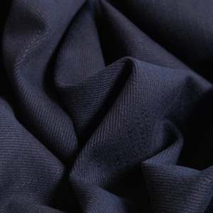 Coloured Stretch Denim - Ink