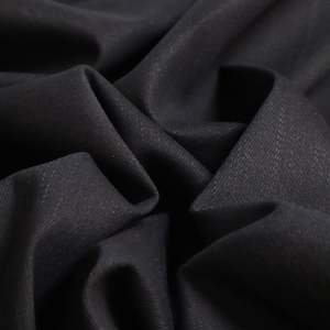 Fabric Denim: Coloured Stretch Denim - Black