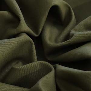Fabric Denim: Coloured Stretch Denim - Khaki