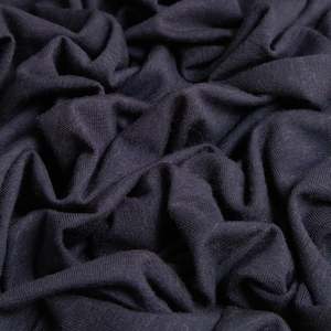 Linen: Rayon Linen Spandex Slub Knit - Navy