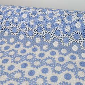 Geo Embroidered Lace Designer End – Madison Sky (Limited Stock)
