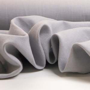 Linen: Washed Linen Cotton - Silver (Last Chance Colour)