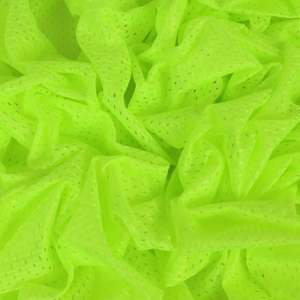 Basketball Mesh Deadstock - Fluro Citron