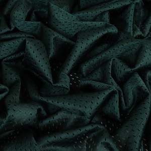 Knits: Basketball Mesh Deadstock - Dark Bottle Green