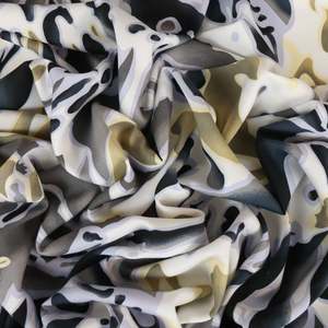 Printed: Rayon Challis Print Deadstock - Elma