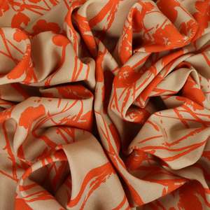 Printed: Rayon Nylon Print Deadstock - Spirited