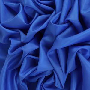 All Fabric: Acetate Sheerline Lining Deadstock - Electric Blue