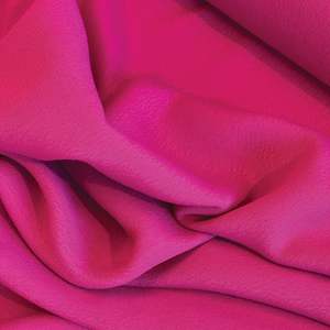 All Fabric: Viscose Crepe - Ruby