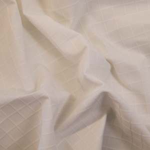 Showerproof: Water-Resistant Polyester Ripstop - Ivory