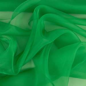 Silk Organza Deadstock - Emerald