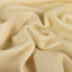 Knits: 100% Boiled Wool 385gsm - Cream