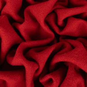 Knits: 100% Boiled Wool 385gsm - Red