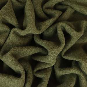 Knits: 100% Boiled Wool 385gsm - Khaki