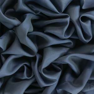 Cotton Silk Designer End Deadstock - Blue