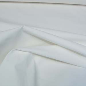 Cotton Midweight Stretch Shirting - Paper White (Last Chance)