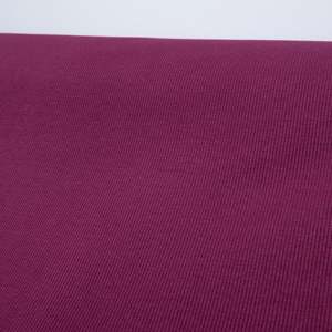All Fabric: Cotton Elastane 2x2 Ribbing - Cherry