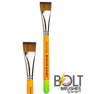 Bolt Brushes By Jest Paint: BOLT Firm 3/4" one stroke flat brush
