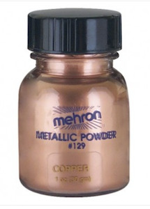 Mehron Metallic powder - Copper 30gm