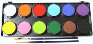 Face Paints Australia: FPA Essentials palette 12 x 10gm