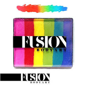 Fusion Rainbow Cakes: FUSION Rainbow cake Bright rainbow 50gm