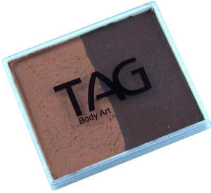 Tag split cake - Brown/Mid brown 50gm