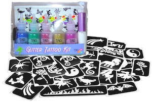 Tag Accessories: Tag glitter tattoo set - PARTY